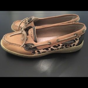 Cheetah Print Sperry Topsider